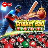 ok plus live casino Cricket Ball Roulette icon